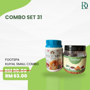 COMBO SET 31 || FOOTSPA+ KUIYAL SMALL