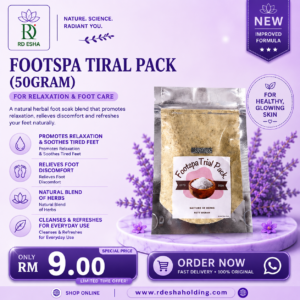 FOOTSPA TRIAL PACKET (50GRAM)