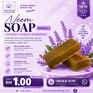 LE Veloura Neem Soap (RM1)
